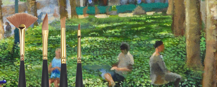 Princeton Series 3050 Mini Detailer Brushes