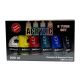 At Materials Acrylics 200ml 6 Tube Set