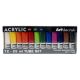 At Materials Acrylics 22ml 12 Tube Set