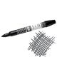 Chartpak Ad Marker Fine Point Black