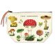 Cavallini Mushrooms Vintage Pouch                           