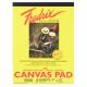 Fredrix 9x12 White Canvas Pad