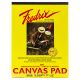 Fredrix 12x16 White Canvas Pad