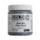 Golden Heavy Body Acrylic Iridescent Black Mica Flakes Small 4oz