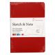 Hahnemuhle Sketch & Note A6 Booklets Red/Orange Bundle 