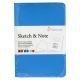 Hahnemuhle Sketch & Note A6 Booklets Blue/Green Bundle 