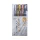 Montana Acrylic Markers Metallic Extra Fine Set of 4