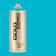 Montana Gold Acrylic Spray Paint 100 Percent Cyan