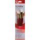 Princeton Brush White Taklon Value 5 Pack