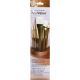 Princeton Brush White Taklon Value 5 Pack
