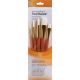 Princeton Brush White Taklon Value 5 Pack