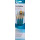 Princeton Brush Gold Taklon Value 4 Pack
