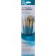 Princeton Brush Gold Taklon Value 4 Pack