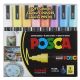 Posca Paint Marker Set PC-5M 8 Medium Soft Colors