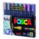 Posca Paint Marker Set PC-5M 8 Medium Metallic Colors