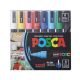 POSCA Paint Marker Medium Tip 8 Marker Set