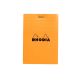 Rhodia Classic Staplebound Notepad 3x4 Orange Graph