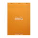 Rhodia Classic Staplebound Notepad A4 Orange Dot Grid
