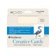 Strathmore Creative Cards Ivory Deckle Announcements 10 Pack