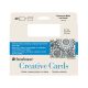 Strathmore Creative Cards Fluorescentescent White Deckle 20 Pack