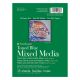 Strathmore Mixed Media Pad 400 Blue 6x8