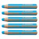 Stabilo Woody Pencil Cyan Blue 5 Pack
