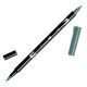 Tombow Dual Brush Marker 228 Gray Green