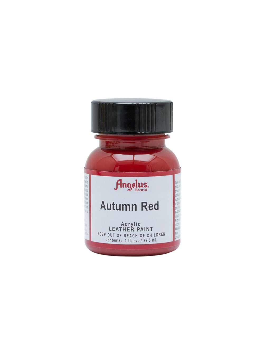 Angelus Leather Paint Autumn Red 1oz Bottle