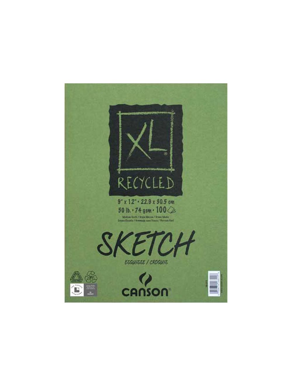 Canson XL Recycled Sketch Pad 3.5x5.5