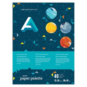 Art Alternatives White Paper Palette 12x16