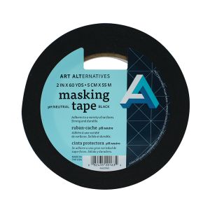 Art Alternatives Acid Free Black Masking Tape 2