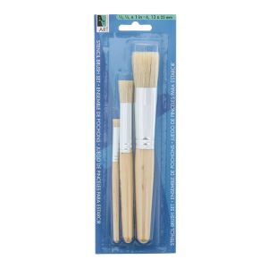 Art Alternatives Stencil Brush 3 Brush Set