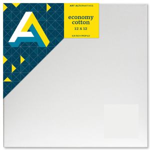 Economy Cotton Canvas 12x12 8 Pack 5/8in Profile