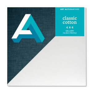 Classic Cotton Gallery Canvas 4x4 Case of 10
