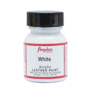 Angelus Leather Paint White 1oz Bottle
