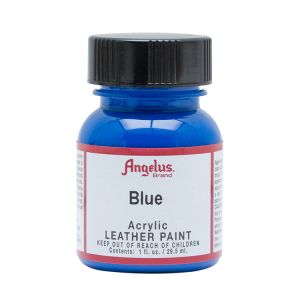Angelus Leather Paint Blue 1oz Bottle