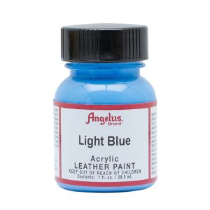 Angelus Leather Paint Light Blue 1oz Bottle