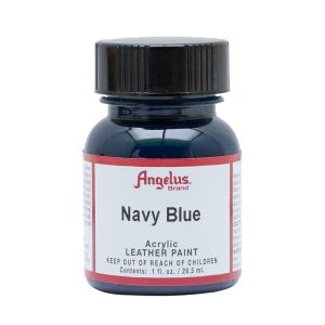 Angelus Leather Paint Navy 1oz Bottle