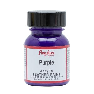 Angelus Leather Paint Purple 1oz Bottle