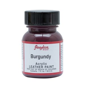 Angelus Leather Paint Burgundy 1oz Bottle