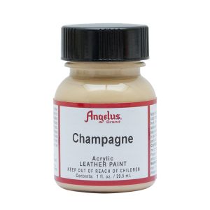 Angelus Leather Paint Champagne 1oz Bottle