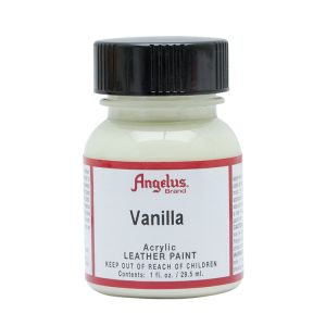 Angelus Leather Paint Vanilla 1oz Bottle