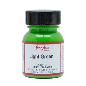 Angelus Leather Paint Light Green 1oz Bottle