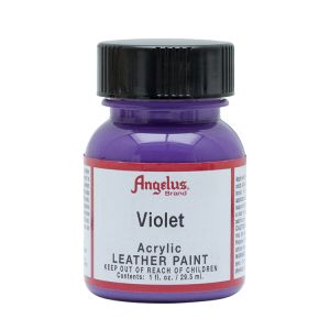 Angelus Leather Paint Violet 1oz Bottle