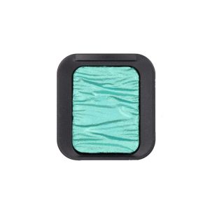 Finetec Artist Pearlescent Watercolor Pan Caribbean Green