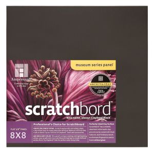 Ampersand Scratchbord Panel 8x8