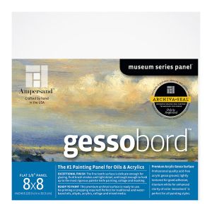 Ampersand Gessobord Panel 8x8