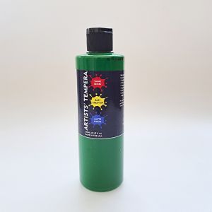 Art Materials Artists Tempera Paint 8oz Green