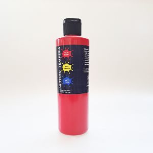Art Materials Artists Tempera Paint 8oz Red