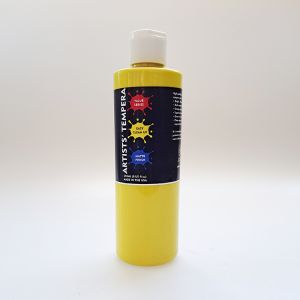 Art Materials Artists Tempera Paint 8oz Yellow